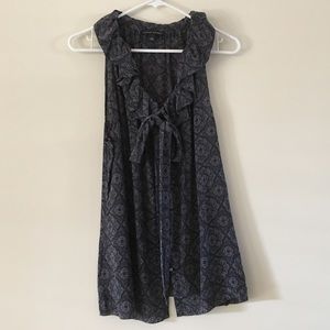 BR Silk Sleeveless Blouse