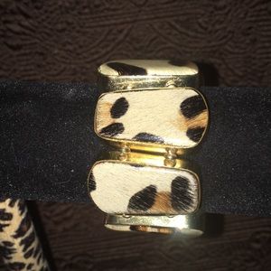 Chico’s Leopard print elastic bracelet
