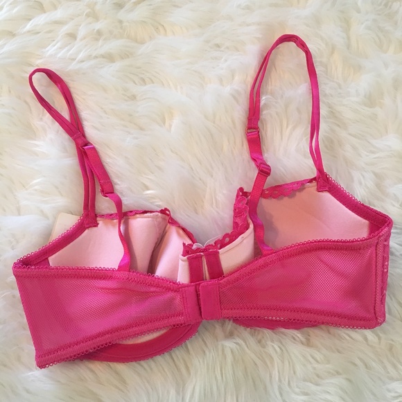 Wacoal b.tempt'd Pink Fuschia Balconette Bra - Picture 6 of 6