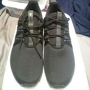 Black Adidas sneakers