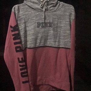 PINK hoodie in used but good condition 😊