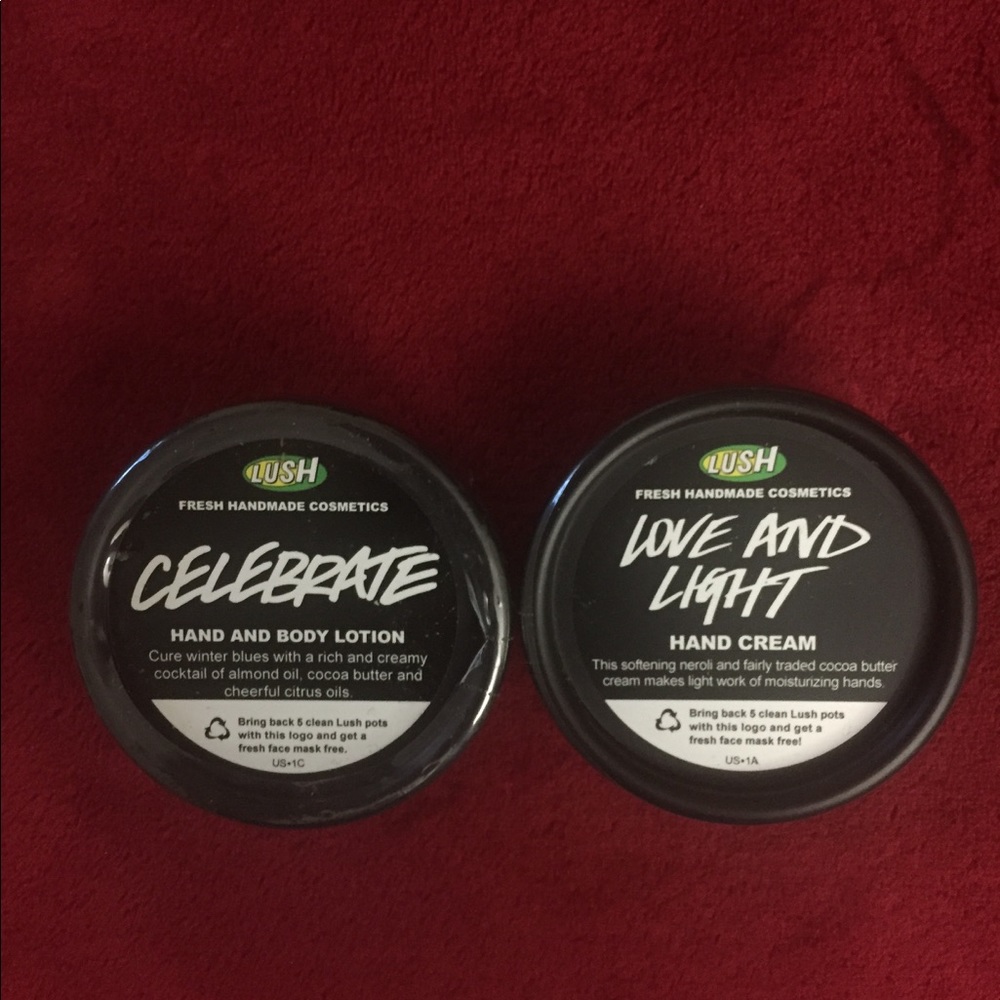 Lush cosmetics