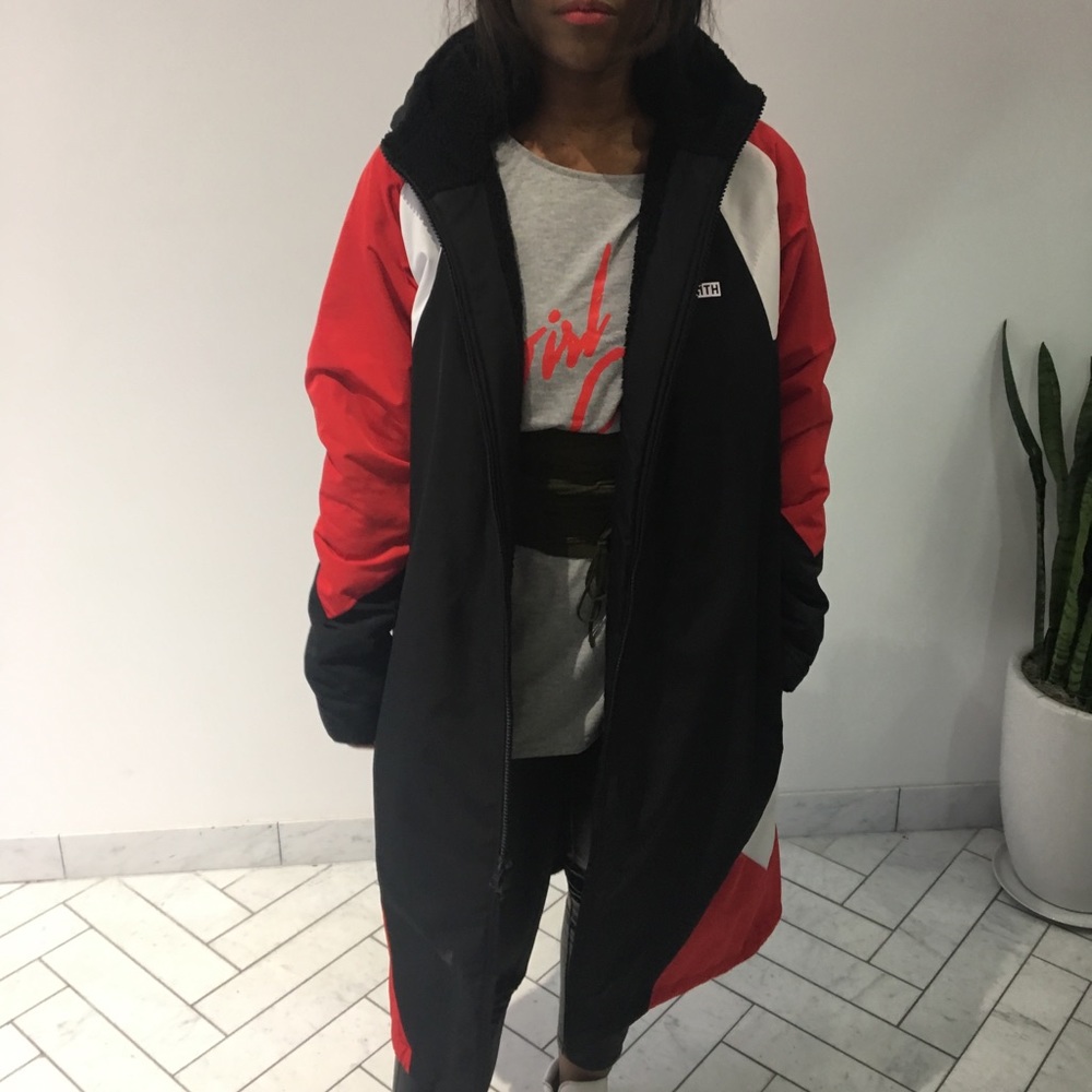 KITH x Nike Sherpa sideline coat