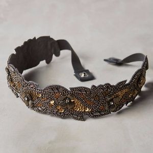 Sequin belt Anthropologie