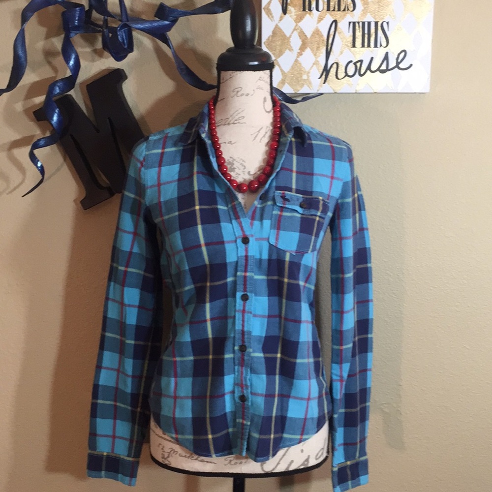 Abercrombie Kids Flannel Shirt XL