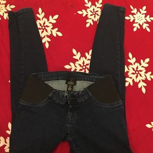 Loved by Heidi Klum Maternity Skinny Petite Jeans