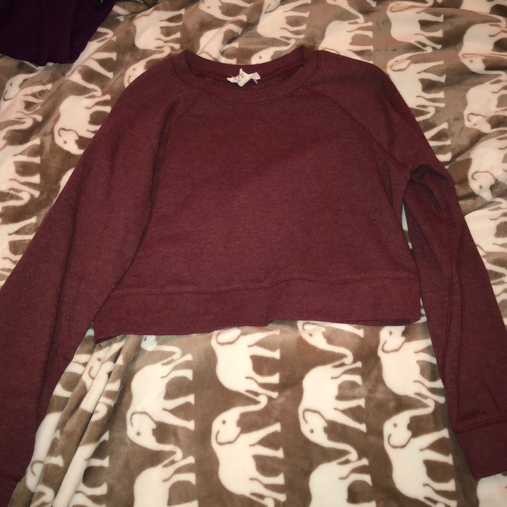 Cropped sweater