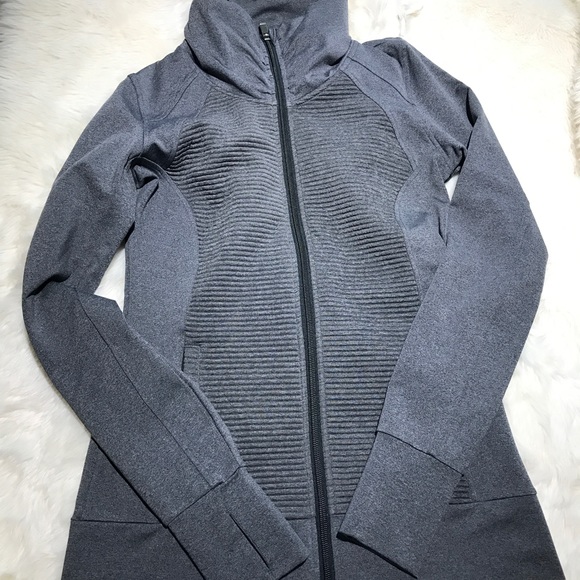 Athleta Cowl Neck Full Zip Sweatshirt - Picture 2 of 8