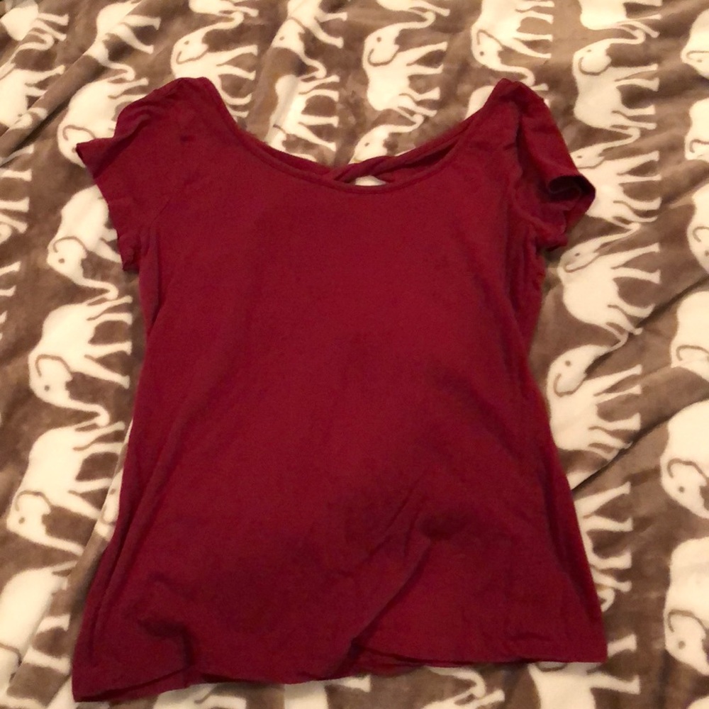 Fitted short sleeve tee