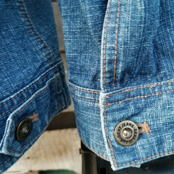 DKNY denim jean jacket - Picture 4 of 6