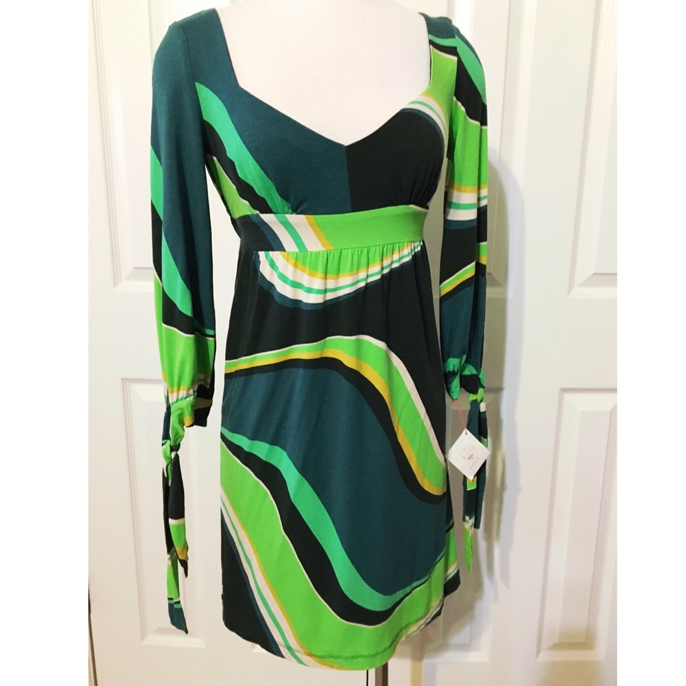 Retro Inspired Print Dress