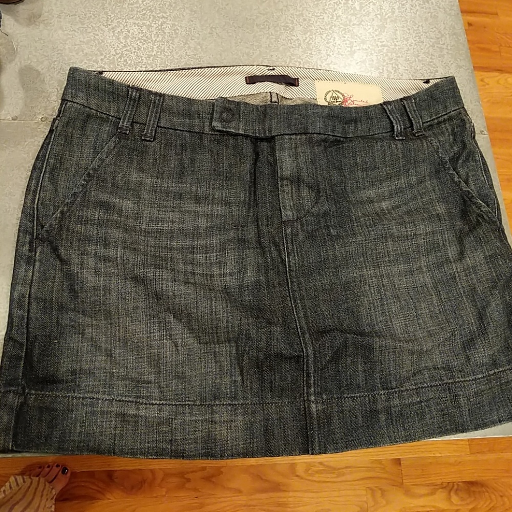 Gap denim mini skirt