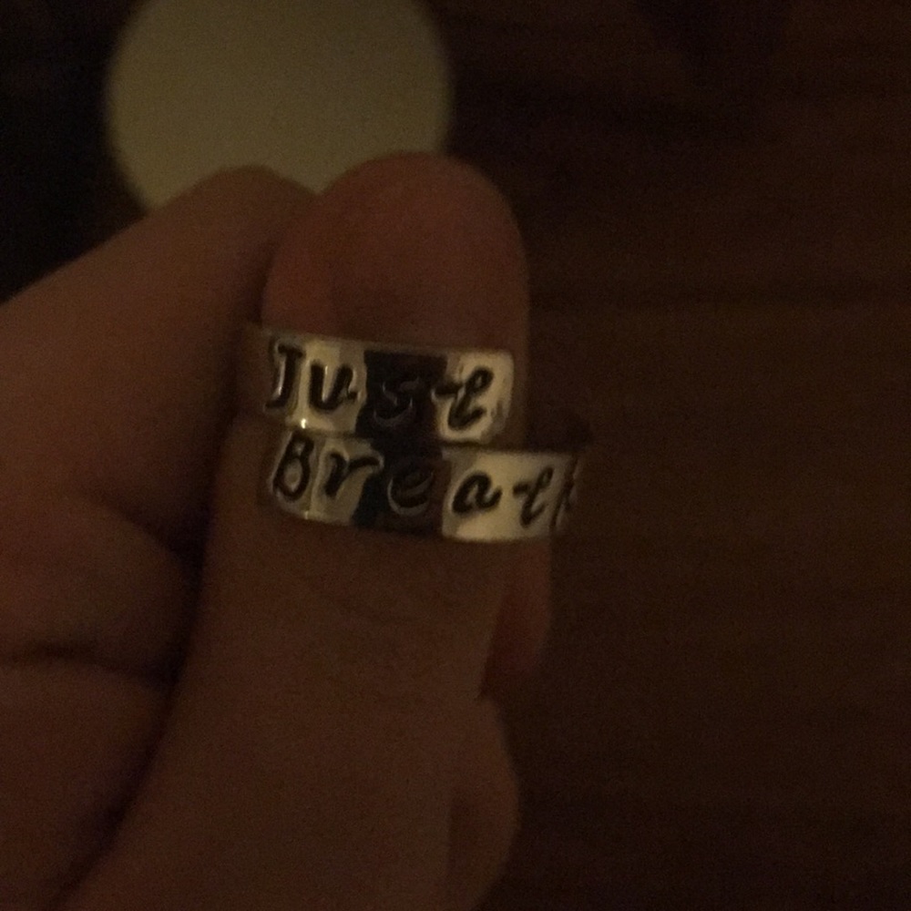 Just breathe ring