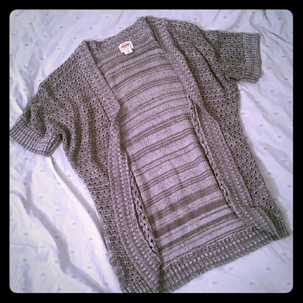 Mossimo knit shawl cardigan
