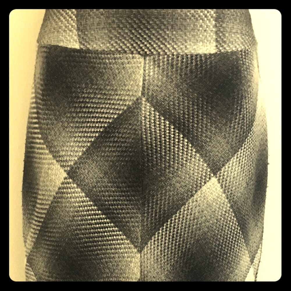 East 5th Gray Wool Skirt sz 6