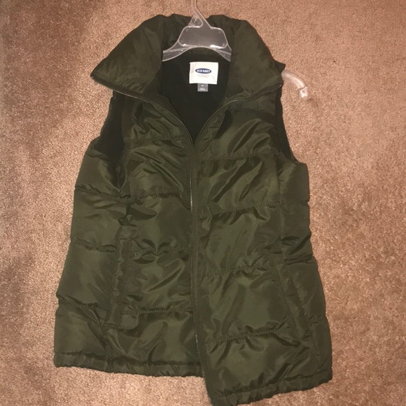 Old Navy Jackets & Blazers - Green Puffer Vest