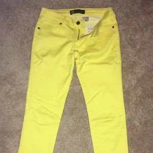 Yellow Jeggings (Pants)