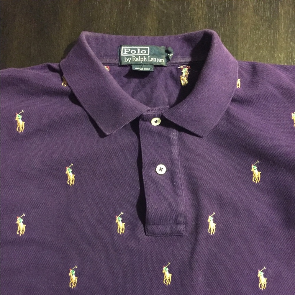 Vintage Polo by Ralph Lauren pony-dot polo