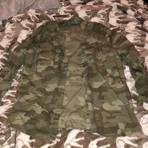 Army print jacket