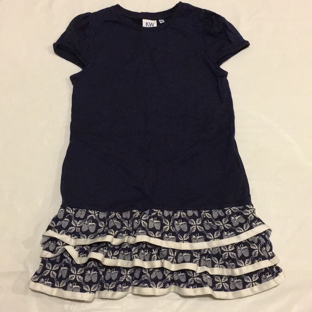KW Navy blue dress, size 5-6