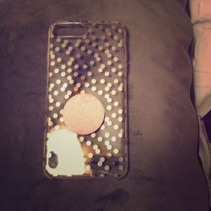 Kate Spade IPhone 7 Plus Case with Popsocket