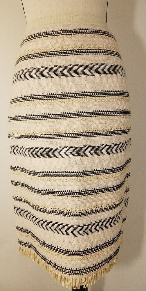 TORY BURCH JACQUARD SWEATER SKIRT - Picture 3 of 7