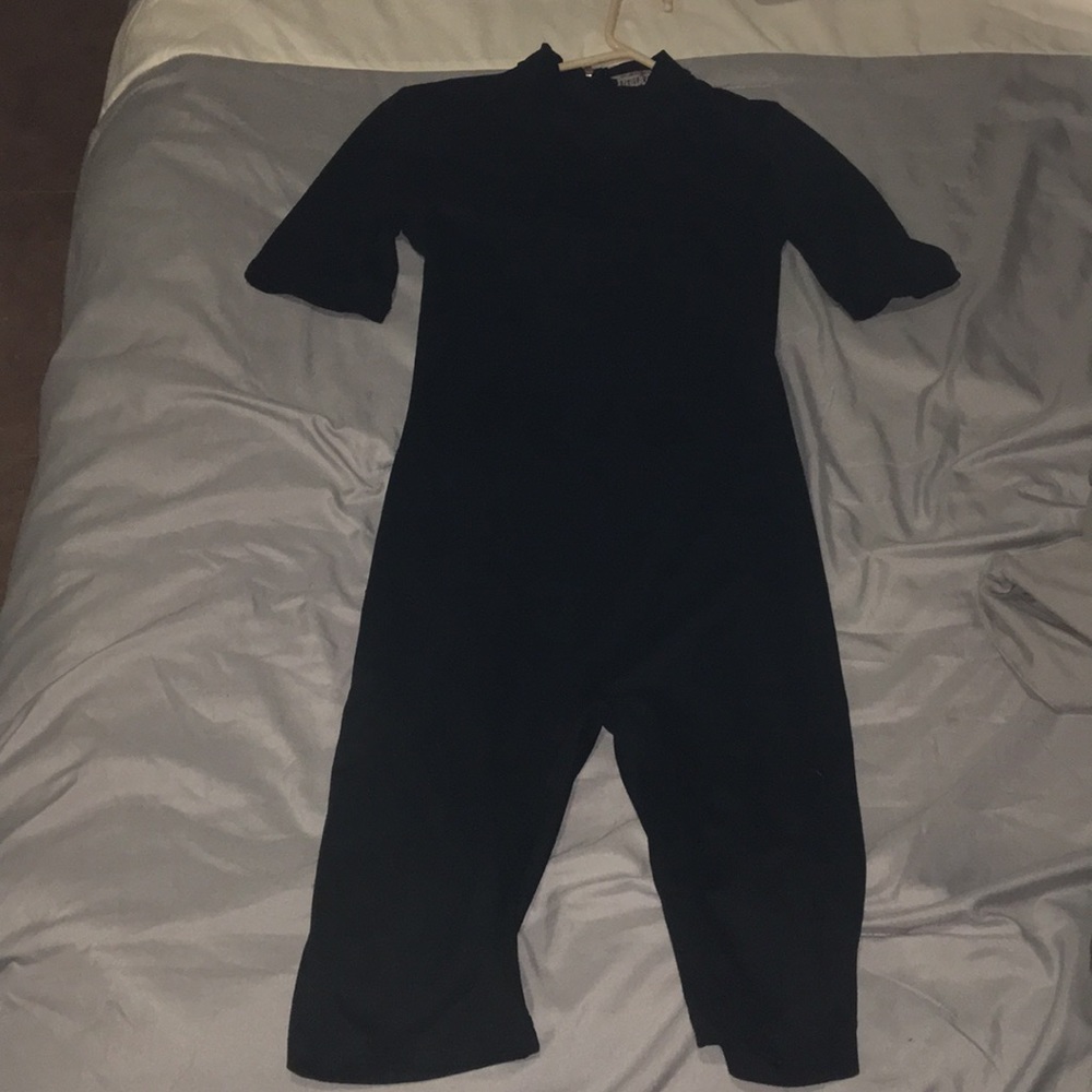 Fashionnova black jumpsuit