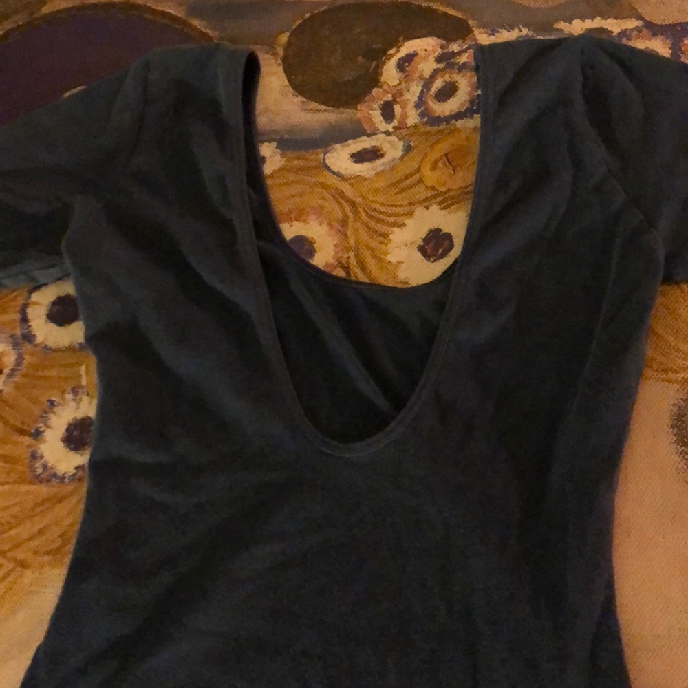 Vintage AA Steel Grey Bodycon Dress - Picture 4 of 5