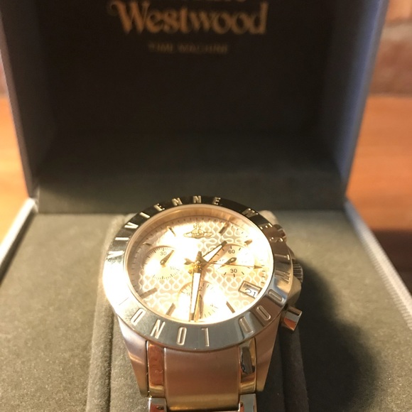 Vivienne Westwood Westminster Gold Watch VV099GD - Picture 6 of 7