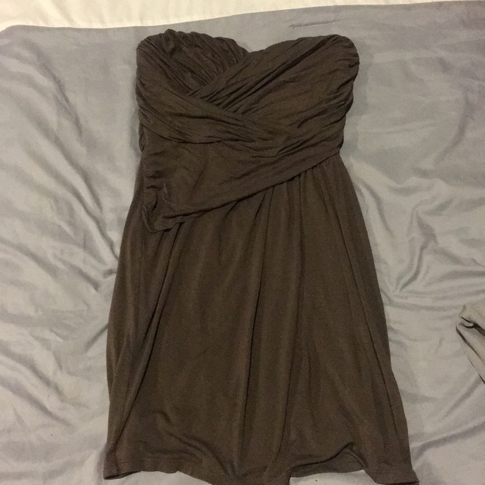 Express Hunter green dress