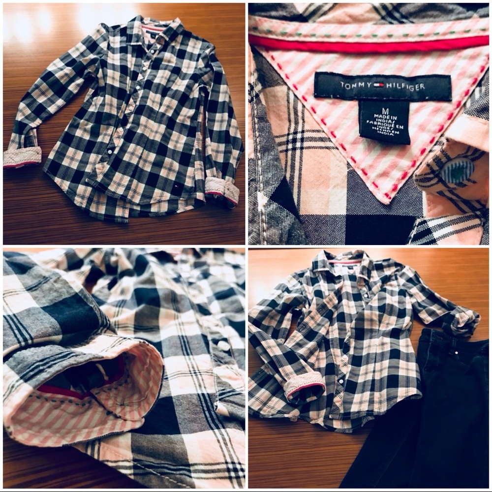 Tommy Hilfiger Button Down Shirt, Size M