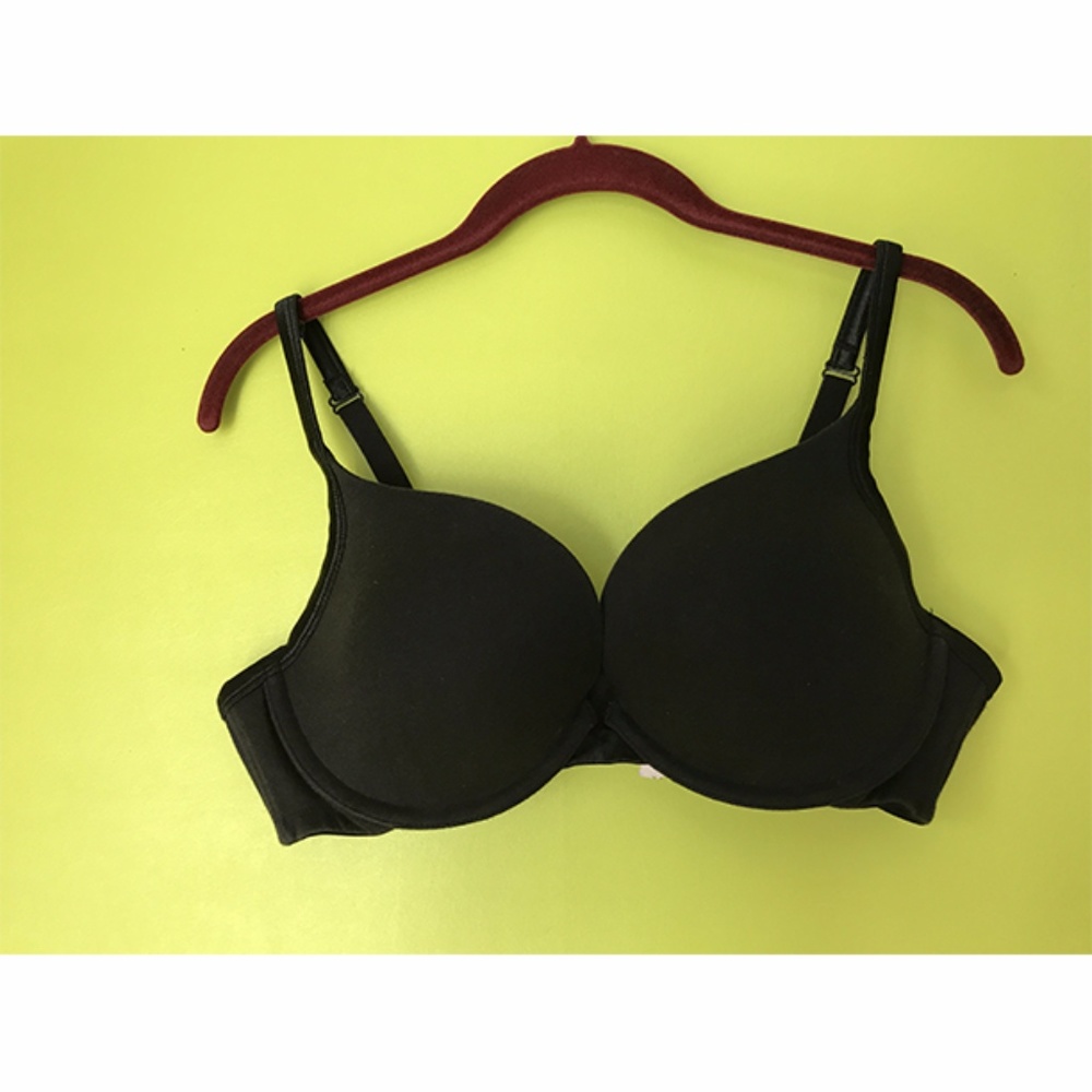 Cacique Underwire Full Cover Black Bra 42B