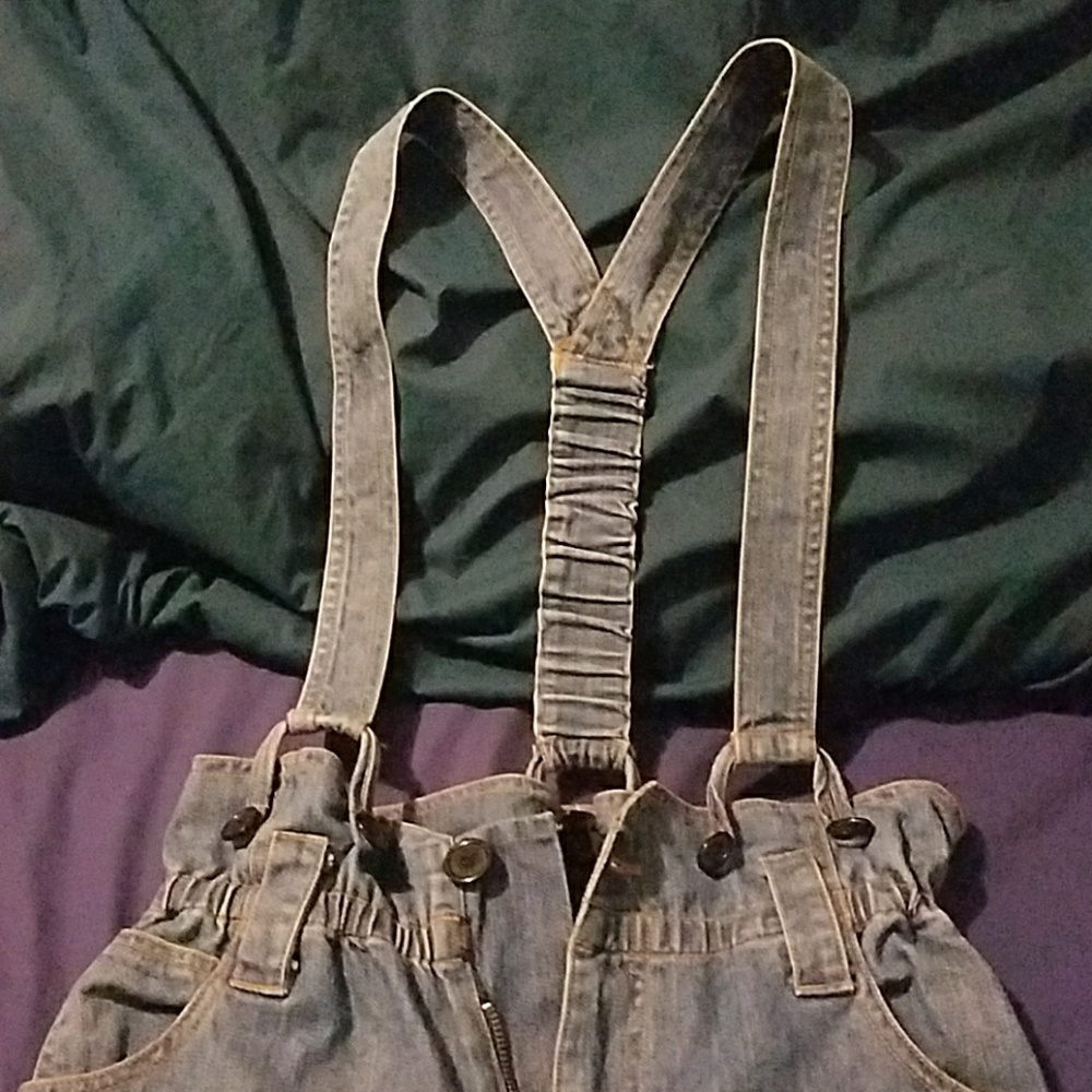 Marc Jacobs denim overalls