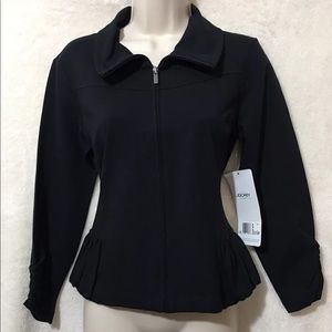 Jockey Person To Person Peplum Zippered Jacket