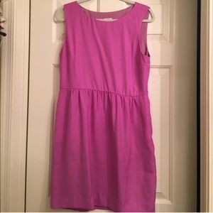 jcrew magenta dress
