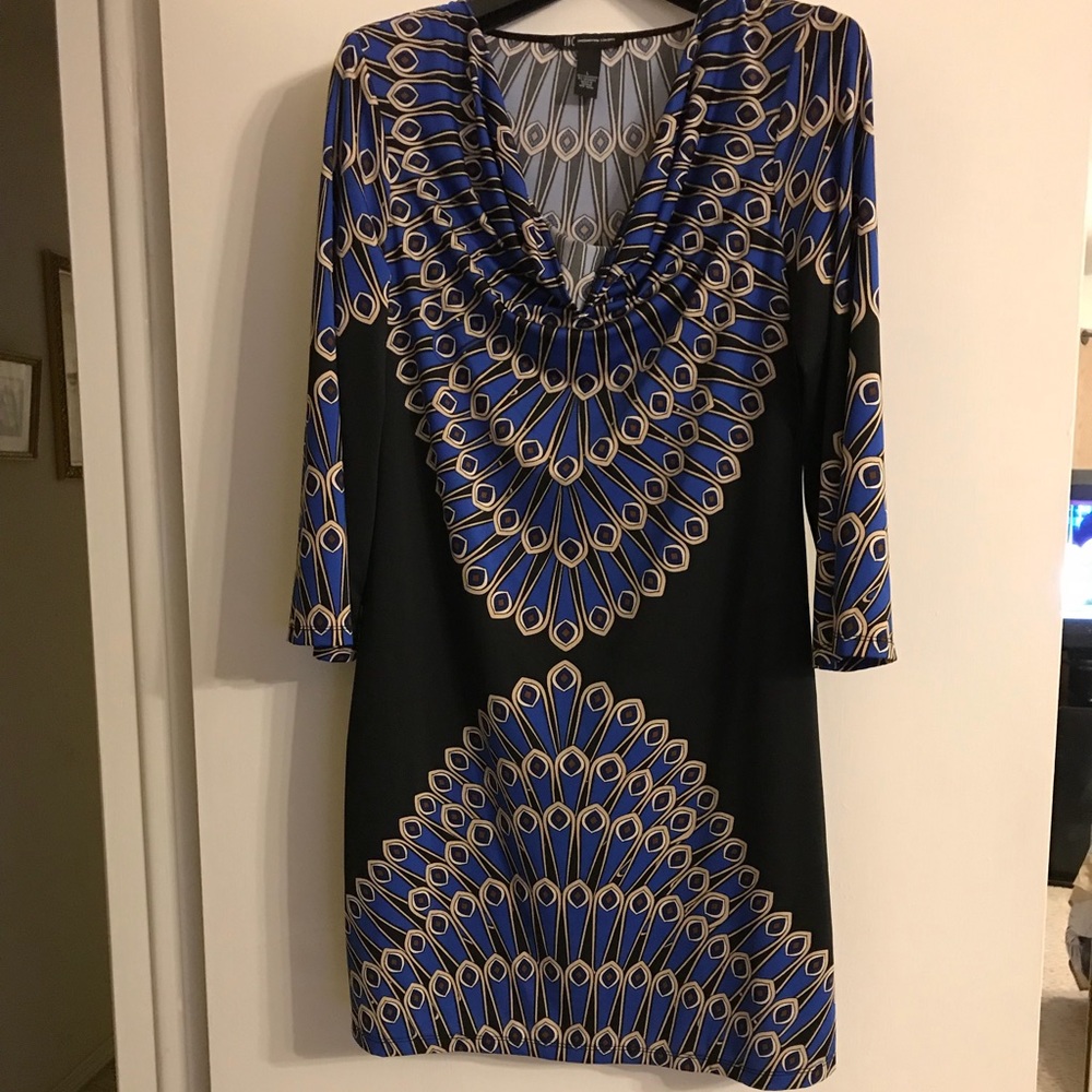 Ladies black and blue large Inc dress