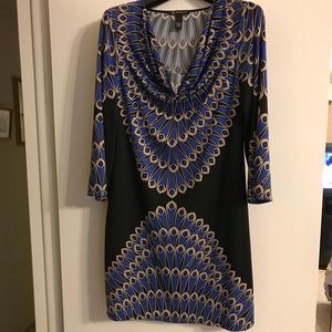 Ladies black and blue large Inc dress