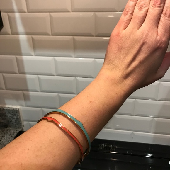 Stella & Dot Teal Bangle - Picture 8 of 8