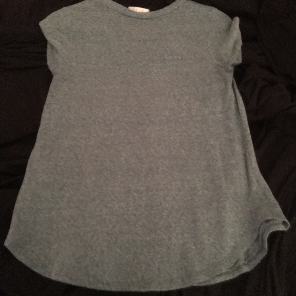 Light teal like colored v-neck