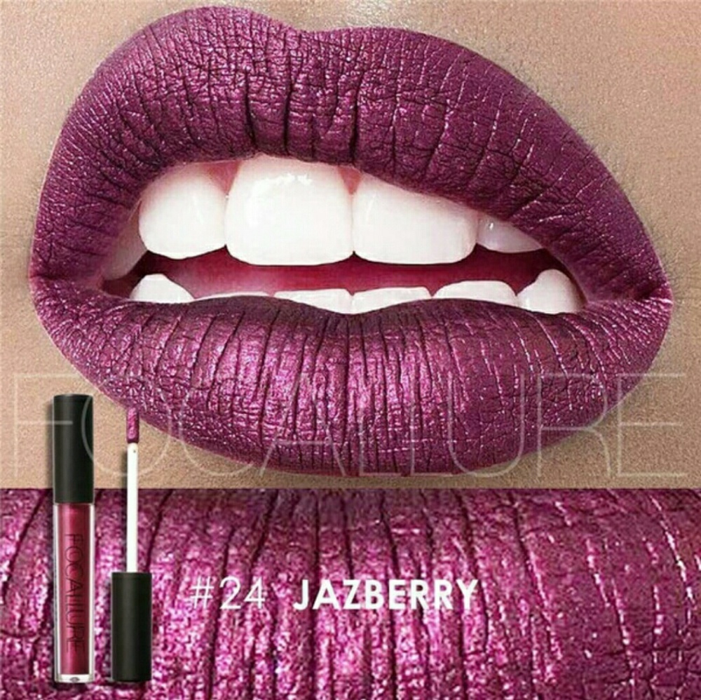 Metallic Lasting Liquid Lip Color #24 Jazberry