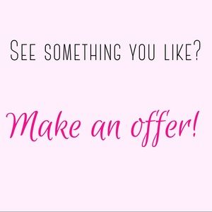 All prices are negotiable!