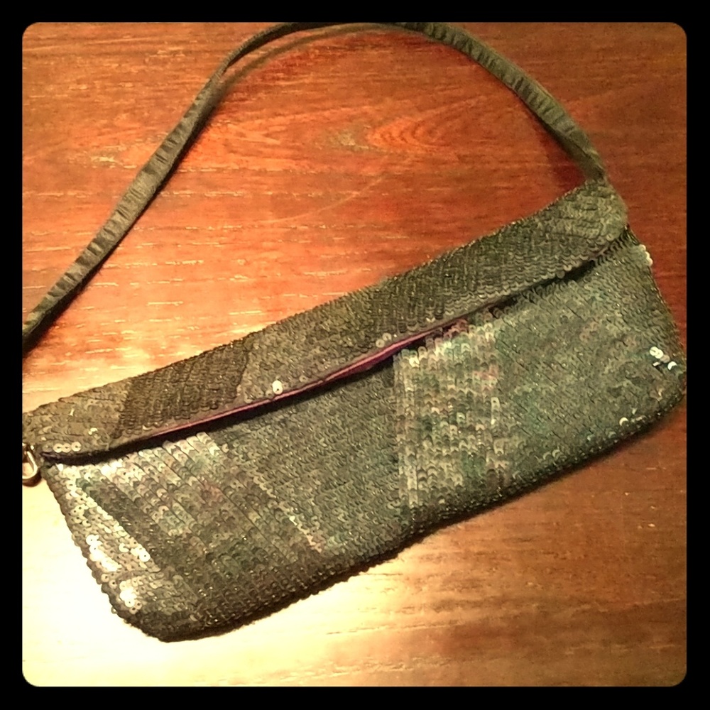 Sequin handbag