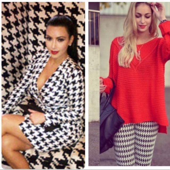 Houndstooth Leggings - Picture 3 of 6