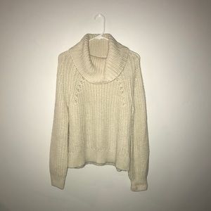 Kendall and Kylie cowl neck sweater
