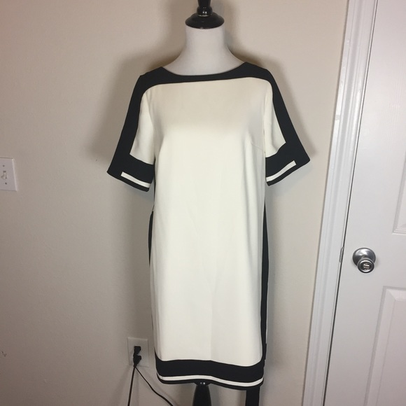 Ann Taylor Belted Shift Dress - Picture 3 of 8