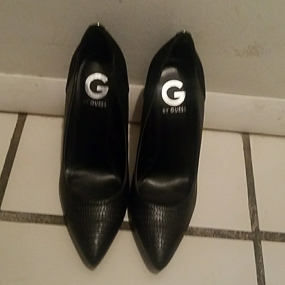 G by Guess black heels