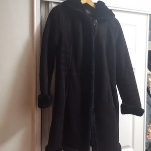 winter coat with hoodie