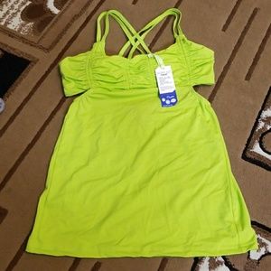 Blogilates Rhythm Cami in Lime