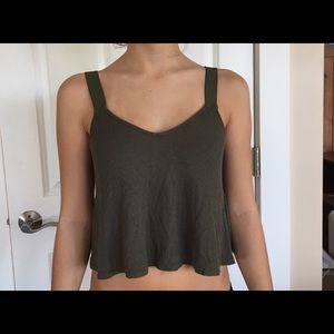 Army Green Tank Top