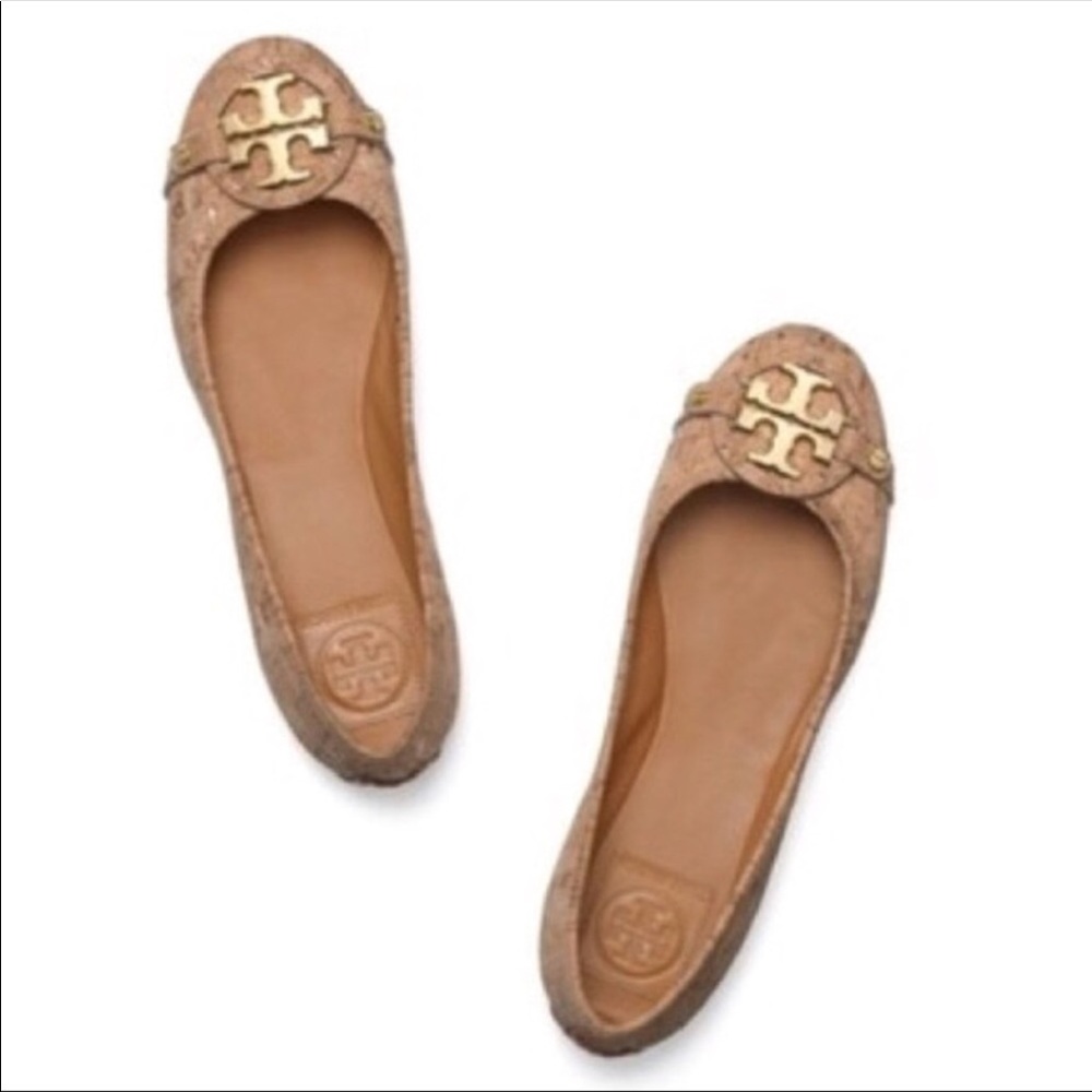 ISO Tory Burch Aaden flat in cork size 8